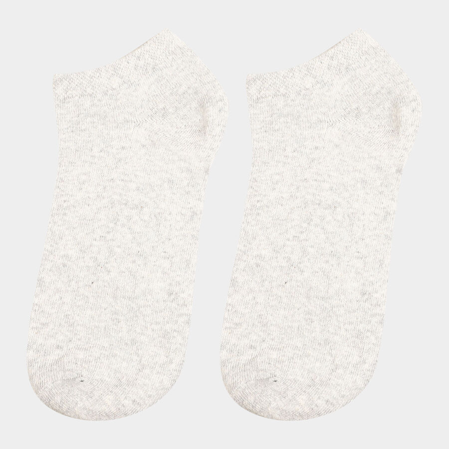 Men's Socks (Pack of 3), Black, large image number null