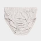 Boys' Muted Teal Green and Light Grey Regular Fit Printed and Solid Briefs, हल्का हरा, small image number null