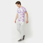Cut & Sew Basic Track Pants, Melange Mid Grey, small image number null