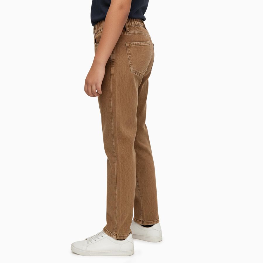 Boys' Jeans, Brown, large image number null