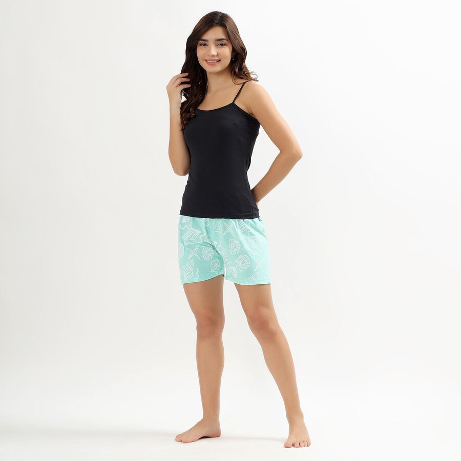 Ladies' Shorts, हल्का हरा, large image number null