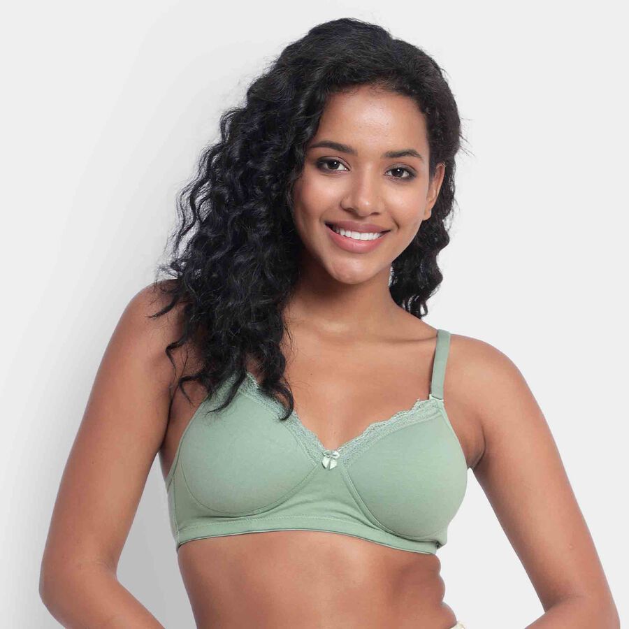 Solid Bra, Olive, large image number null