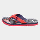 Kids' Embossed Slippers, Navy Blue, small image number null