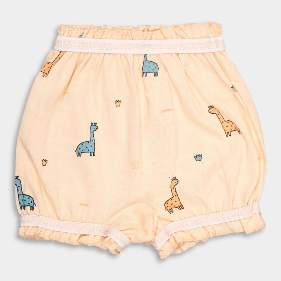 Infants' 100% Cotton Bloomer , Peach, large