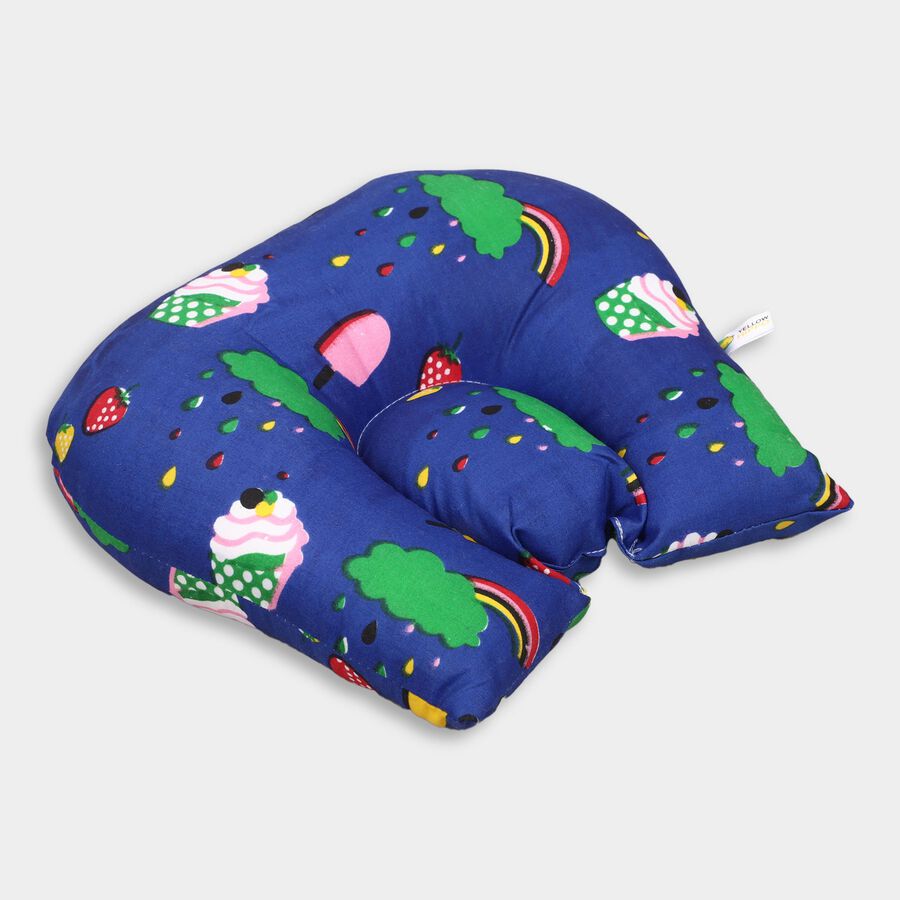 Infants' Pillow, Navy Blue, large image number null