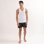 Men's 100% Cotton Vest (Pack of 2), सफ़ेद, small image number null