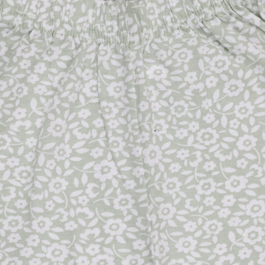 Girls' Pyjama, हल्का हरा, large image number null