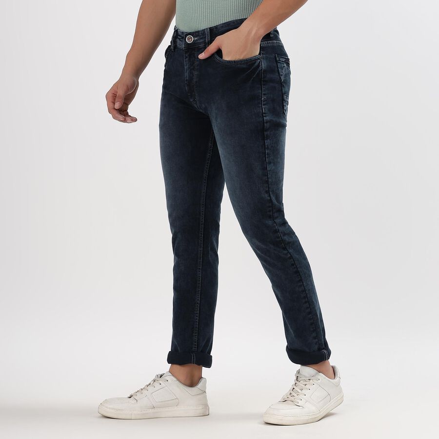 Men's Skinny Jeans, Dark Grey, large image number null