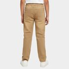 Boys' Camel Brown Slim Fit Jogger Jeans, Beige, small image number null