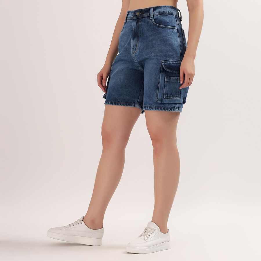 Ladies' Capri, Mid Blue, large image number null