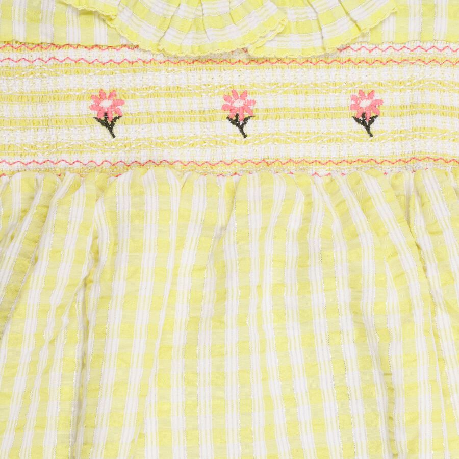 Girls' Dress, Yellow, large image number null