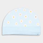 Infants' 100% Cotton Gift Set (Cap, Mittens, Booties), Light Blue, small