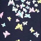 Girls All Over Print Pyjama, Navy Blue, small image number null
