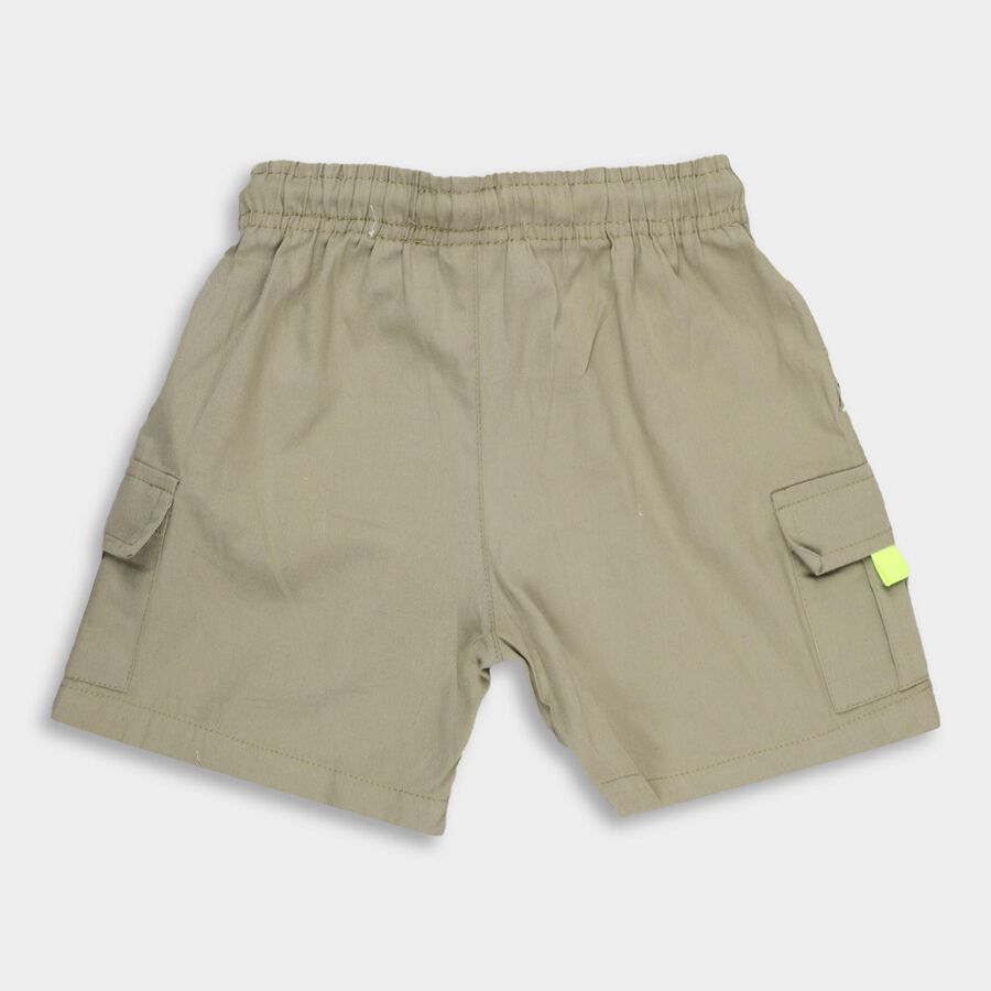 Boys' 100% Cotton Bermudas , Olive, large image number null