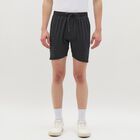 Men's Charcoal Black Regular Fit Active Bermuda Shorts, Charcoal, small