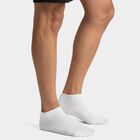 Men's Ankle Length Pack of 3 Socks ( Grey, White, Black ), Black, small