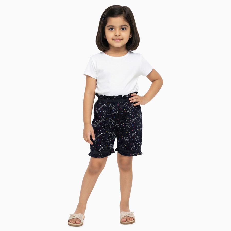 Girls' Bloomer, नेवी ब्लू, large image number null