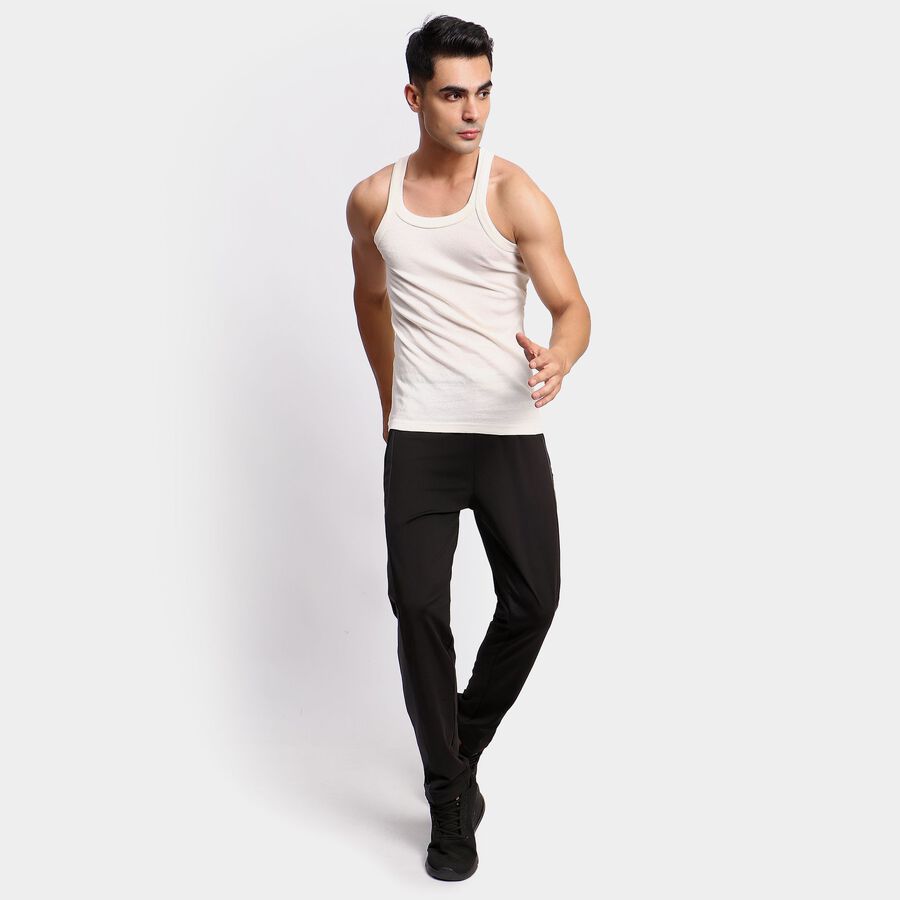 Men's 100% Cotton Gym T-Shirt, ऑफ व्हाइट, large image number null