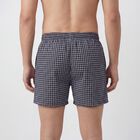 Men's Navy Blue Regular Fit Solid Boxers, नेवी ब्लू, small