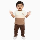 Infants' 100% Cotton T-Shirt, Off White, small image number null