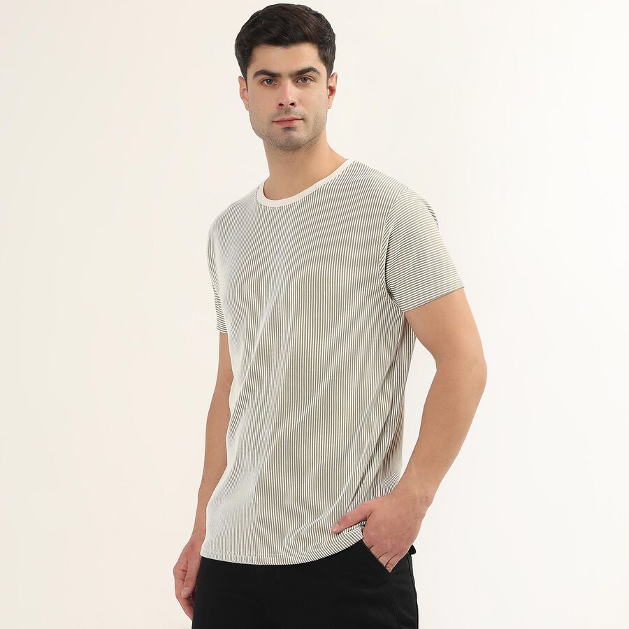 Men's Drifit T-Shirt, ओलिव, large