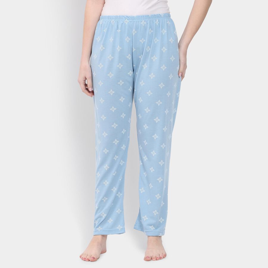 Ladies' Pyjama, हल्का नीला, large image number null