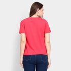 Ladies' Round Neck T-Shirt, Coral, small image number null
