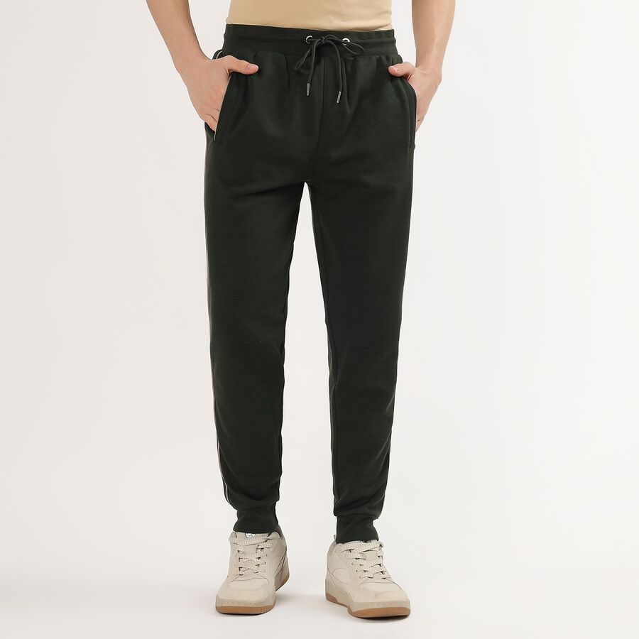 Men's Track Pants, ओलिव, large