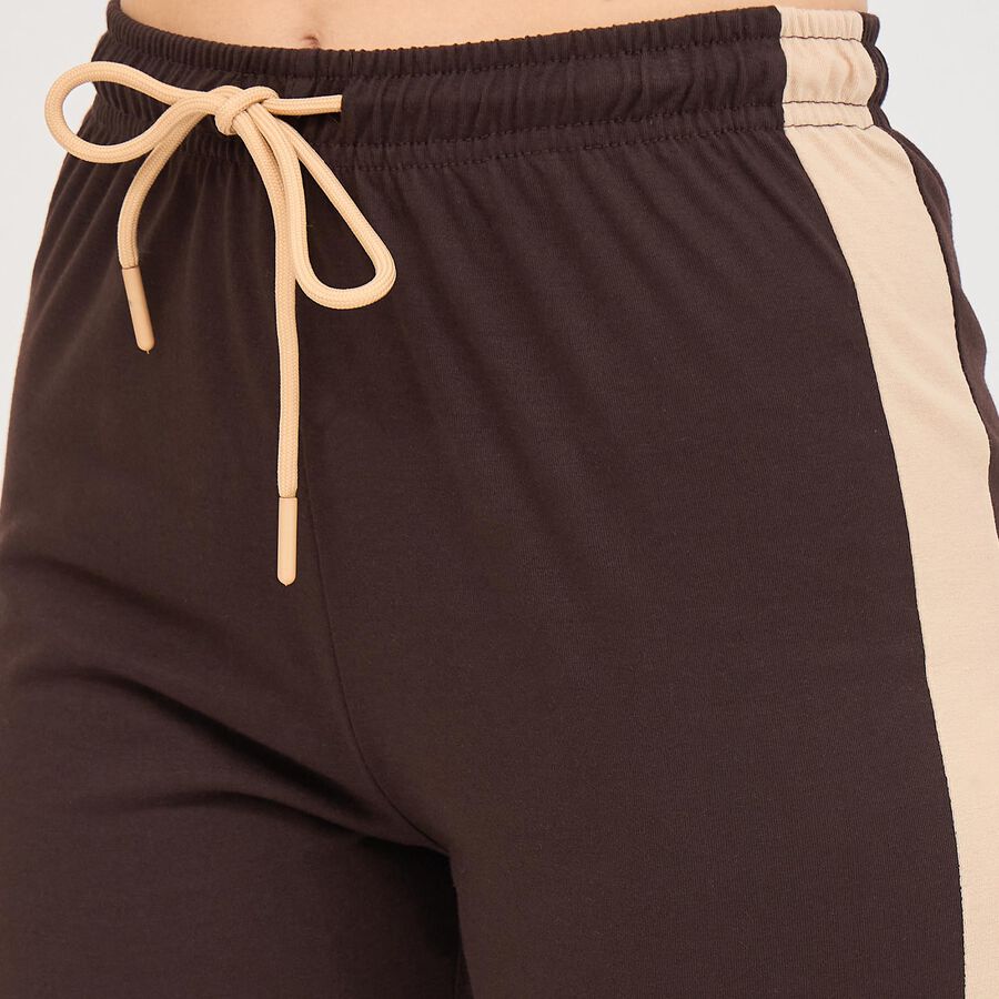 Ladies' Regular Track Pants, Brown, large image number null