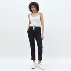 Ladies' Track Pants, Black, small