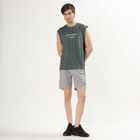 Men's Light Grey Regular Fit Active Bermuda Shorts, Light Grey, small image number null