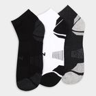 Men's Socks (Pack of 3), White, small