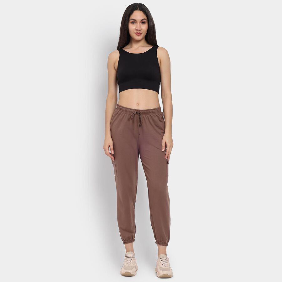 Ladies' Track Pants, Brown, large image number null