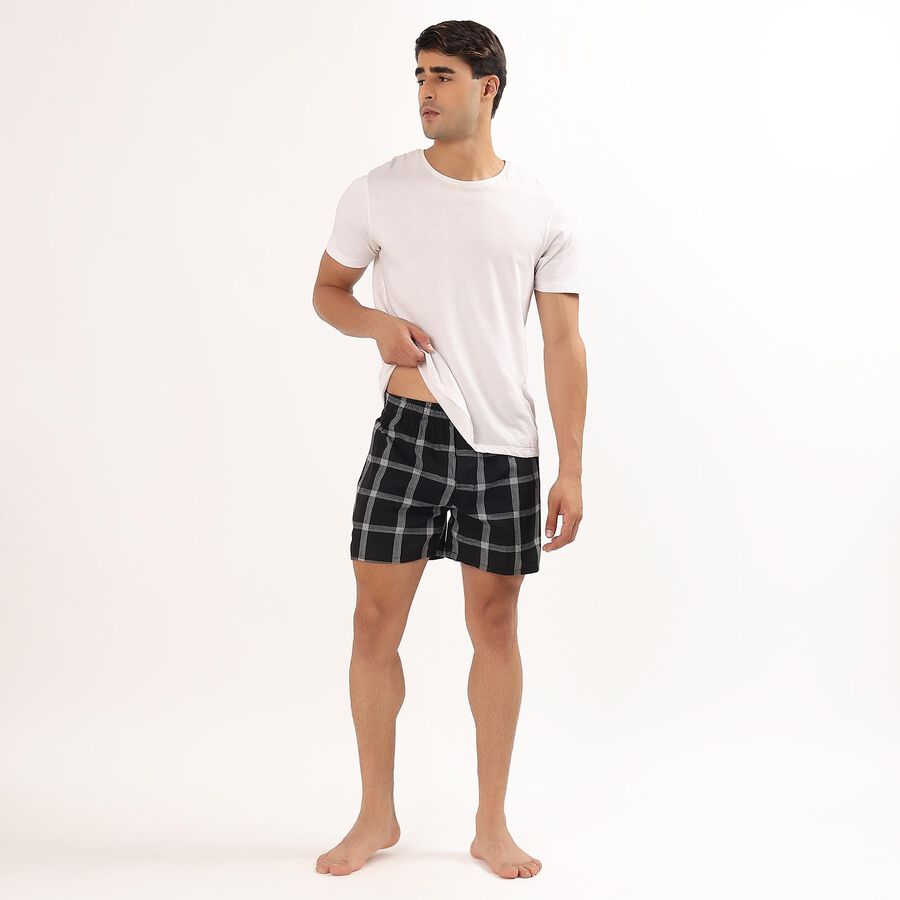 Men's Boxers, गहरा ग्रे, large image number null