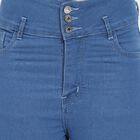 Ladies' Jeans, मध्यम नीला, small image number null