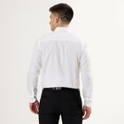 Men's 100% Cotton Cut Away Collar Formal Shirt , White, small image number null