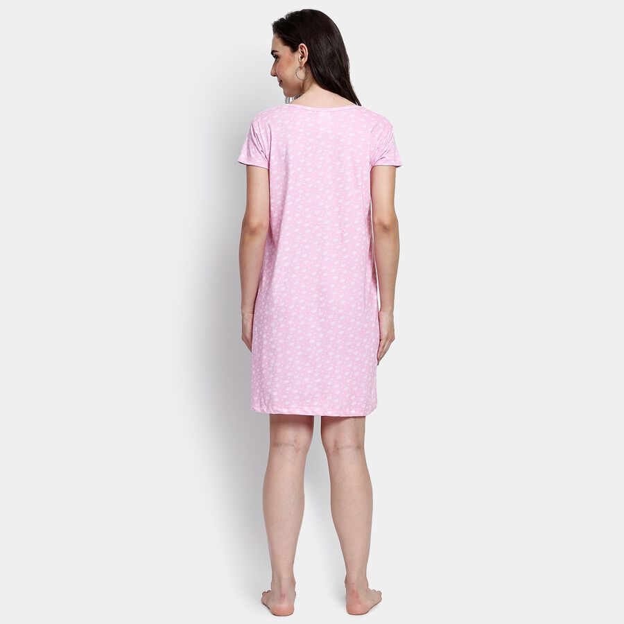 Ladies' Nighty, Light Pink, large image number null