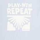 Boys Light Powder Blue Crew Neck Casual T-Shirt, हल्का नीला, small image number null