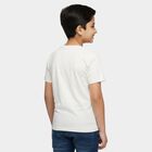Boys' Half Sleeves T-Shirt, गहरा पीला, small