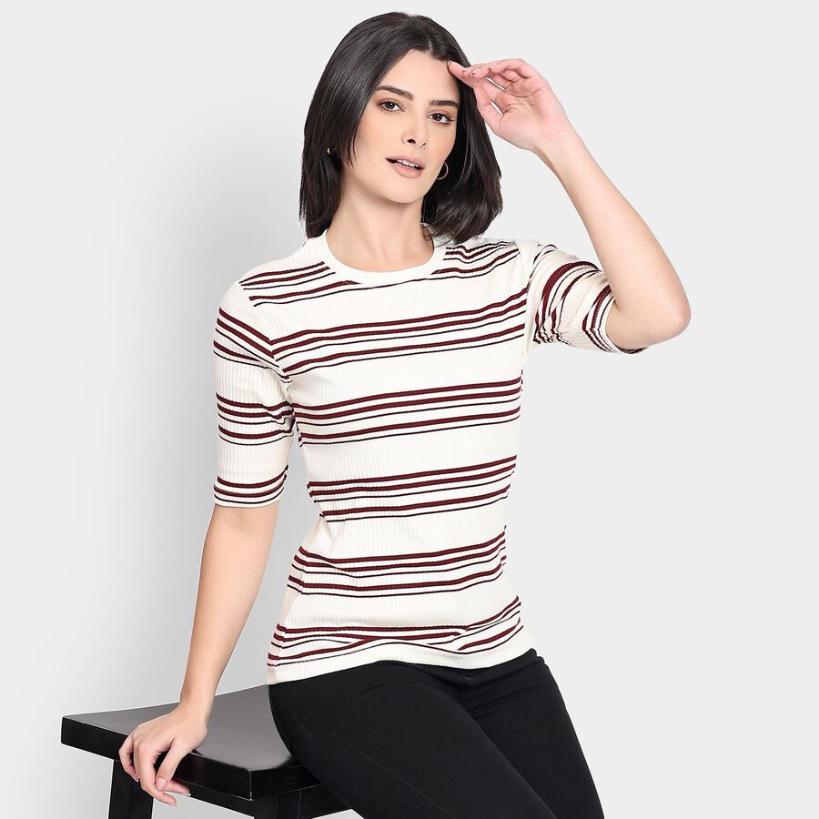 Ladies' Top, Wine, large image number null