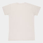 Boys Cotton T-Shirt, Light Grey, small image number null