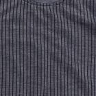 Boys Navy Blue Round Neck Thermal, मिश्रित नीला, small image number null