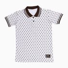 Boys' Half Sleeves T-Shirt, भूरा, small image number null