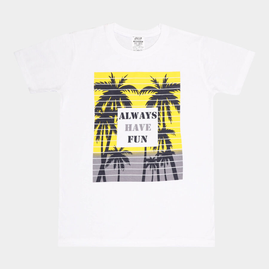 Boys T-Shirt, White, large image number null