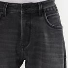 Men's Denim Skinny Jeans, Dark Grey, small image number null