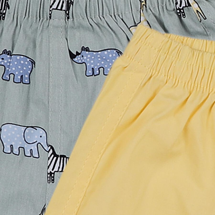 Infants' Half Pant, हल्का हरा, large