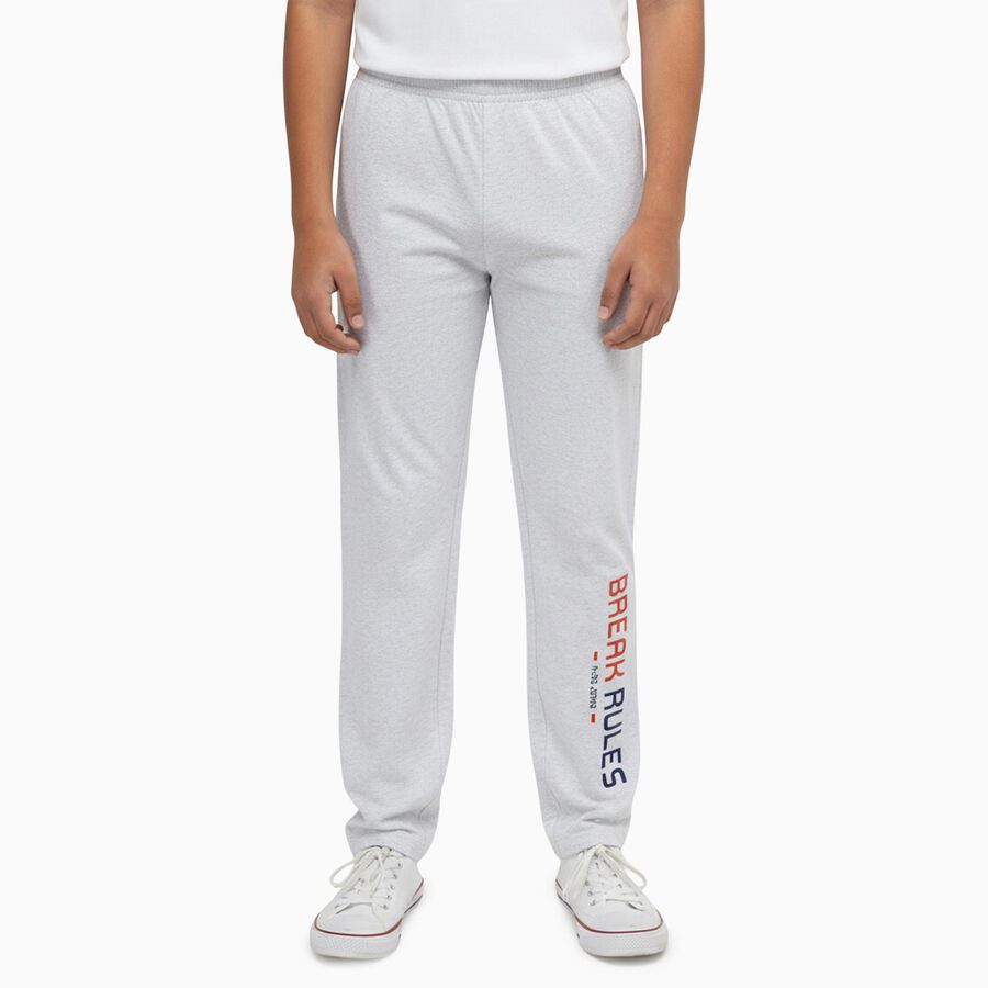 Boys' Pyjama, Ecru Melange, large