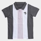 Boys' Half Sleeves T-Shirt, Lilac, small