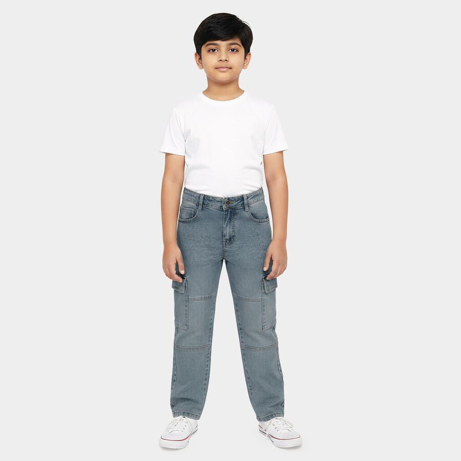 Boys' Jeans, Light Blue, large