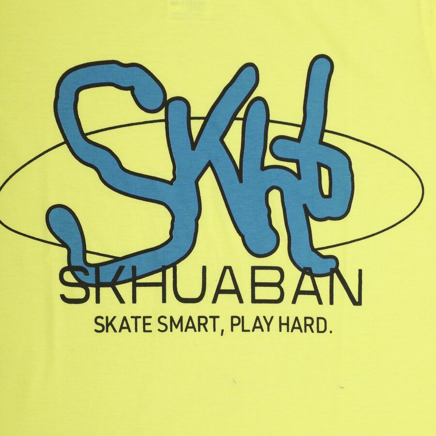 Boys' Half Sleeves T-Shirt , पीला, large image number null